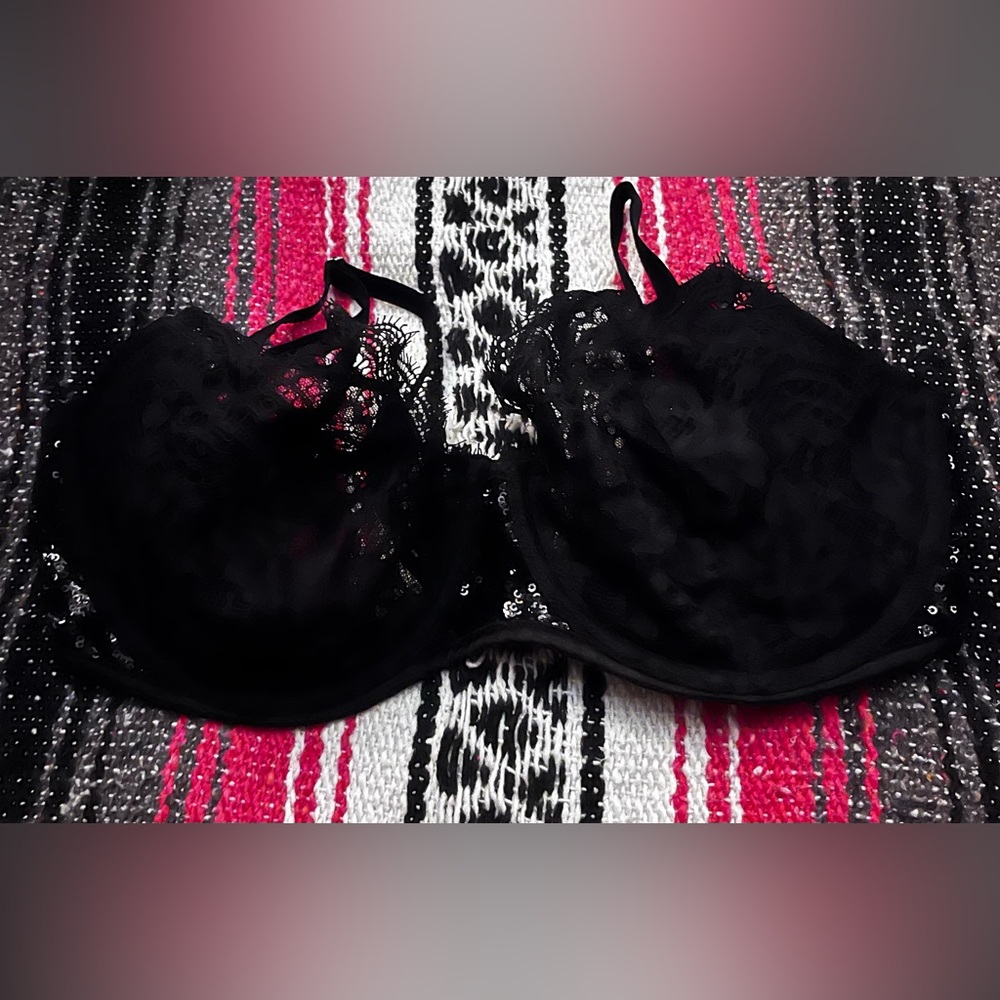 Victoria Secret Dream Angel Laced Balconette Bra 34DD